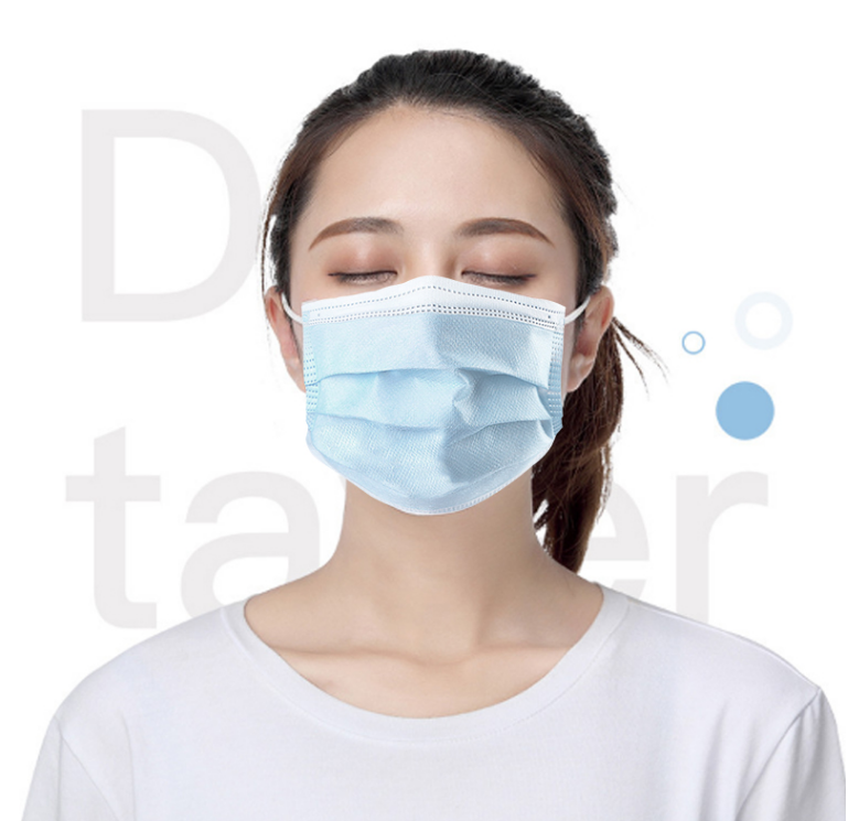 【透气不闷热,强力防水防飞沫】三层防护,含喷熔布,高效过滤!仅9.9元=50只,18.8元=100只,25.9元=150只抢易洁士一次性防护口罩!亲肤材质,自由呼吸!三层防护,用心“罩”顾你的健康!