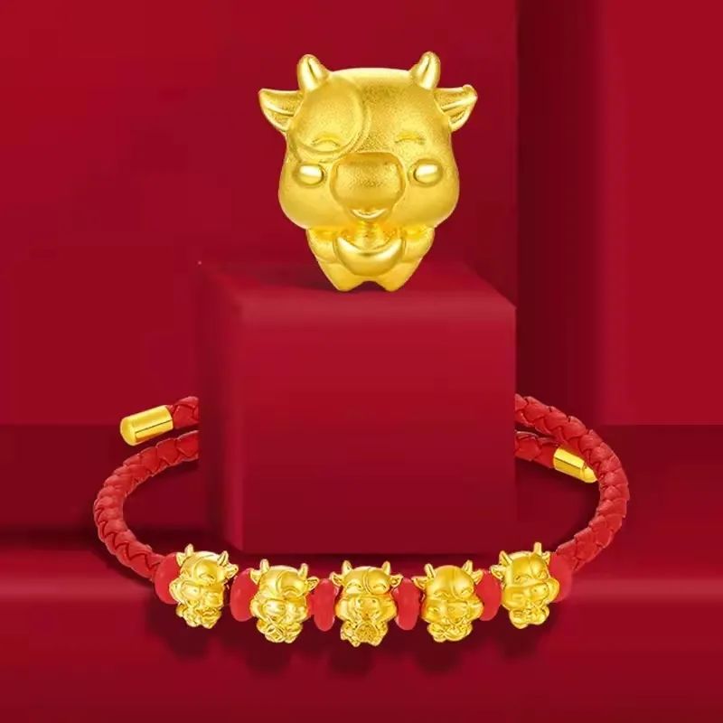 金牛送福,祝你一整年牛运亨通!福气满满,大吉大利!
