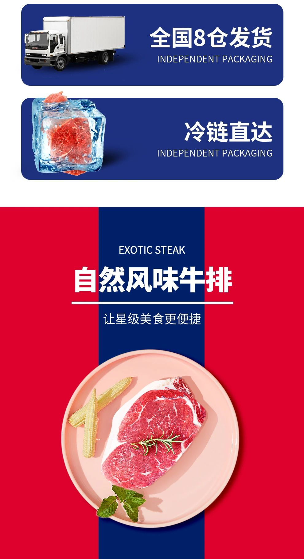 【千千生鲜年货必备】口感鲜美,品质一流!仅99元=10片抢价值258元西玛仕整切牛排!菲力3袋/西冷3袋/眼肉2袋/沙朗2袋~原部位整切,拒绝拼接!实力有保障,品质更放心!全程冷运配送,新鲜送到家!